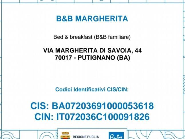 B&B Margherita Putignano Eksteriør billede